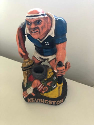 Estatuilla De Yeso Kevinsgtone Lapicero Rugby