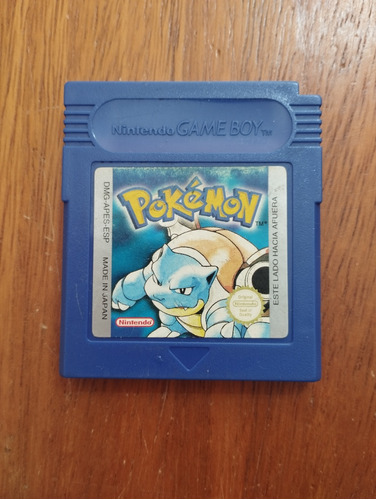 Pokémon Blue Español Gameboy Nintendo Original