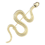 Elegante Broche En Forma De Serpiente, Adorno De Ropa De Mod