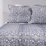 Cubrecama Jacquard Palazzo Azul 1,5 Plaza Nina Herrera