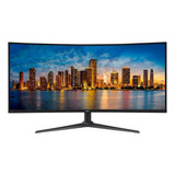 Monitor Wqhd 34'' Onn. 100133217 100hz Color Negro