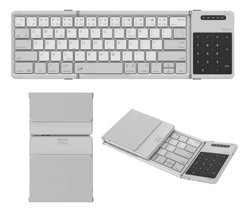 Nillkin Teclado Bluetooth Plegable Portátil Con Panel Táctil