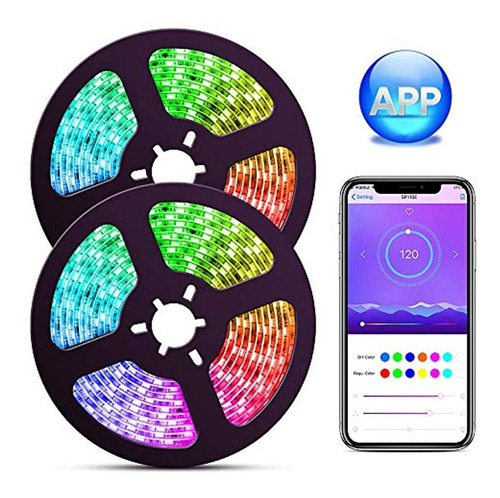 Tira De Luces Ledes Bluetooth Dreamcolor Con Aplicación