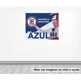 Vinil Pared 50cm Lado Cruz Azul Campeón 2021 Memes 0043