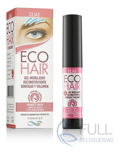 Eco Hair Gel Cejas X 5 Ml: Gel Modelador Reconstituyente