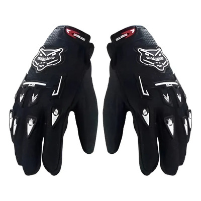 Guantes Cross Antideslizantes KNTGHLAOOD Moto Bici Negro Táctiles Talle Único | MercadoLibre