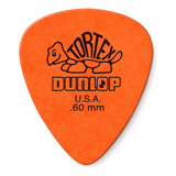 Púas Para Guitarra Dunlop Tortex Standard, 60 Mm, Naranja, P