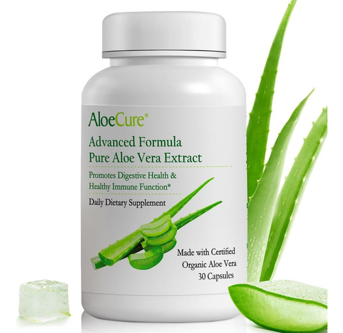 Potente Aloe Vera En Cápsulas