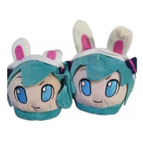 Pantuflas Kawaii Hatsune Miku Pantufla Anime Unisex 