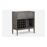 Gabinete Bar Cleveland Rosen Grafito