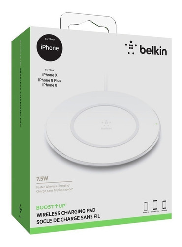 Carregador Wireless Belkin Boost Up Compatível Com iPhone 