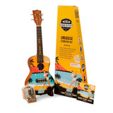 Kit De Concierto De Ukelele Kala Elvis Blue Havaii Para Aprender A Tocar