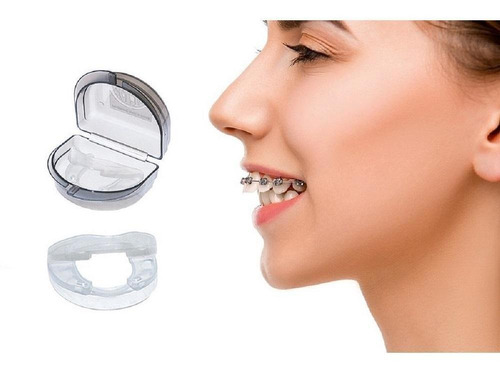 Placa Bruxismo Dental Moldável Usuário Aparelho Ortodôntico