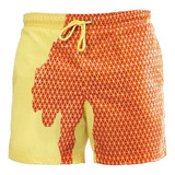 Shorts De Baño For Hombre Shorts De Playa Que Cambian De