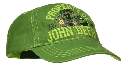 John Deere Boys Little Gorra De Béisbol, Verde, 2-4t