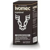 Ivomec 50ml Vermífugo P/ Bovinos, Suínos Aves E Ovinos