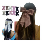 Moño/lazo Hebilla De Satin Aesthetic Bow Tendencia Meloss