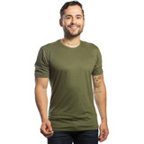 Camiseta Homem Moderno Slim Varias Cores Malha Eco 02