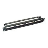 Patch Panel Utp De 24 Puertos Cat6 19in Con Organizador