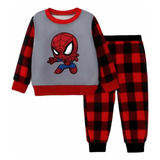 Pijama De Niño Conjunto 2pz Ropa De Niño Mod Spiderman