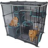 Kitty City Claw Indoor And Outdoor Mega Kit Cat Furniture, C
