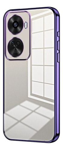 Capa De Telefone Transparente Simples E Elegante Para Huawei