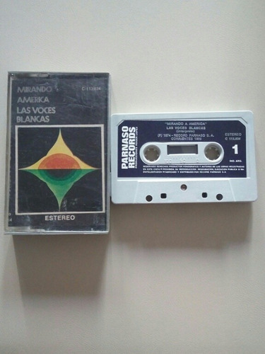 Mirando América Las Voces Blancas Cassette Folklore Frpt