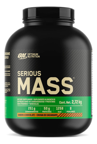 Serious Mass Proteína Optimum Nutrition 6 Lb