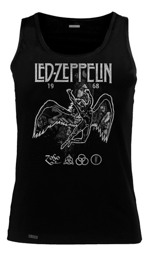 Camisilla Hombre Led Zeppelin Rock Metal Sbo2