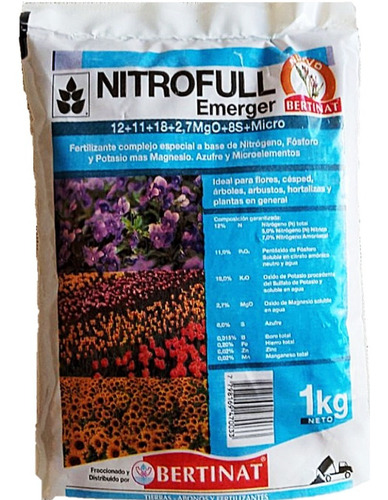 Fertilizante Nitrofull Nitrofoska Micronutrientes 1 Kg
