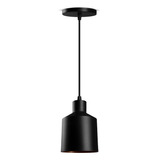 Pendente Lustre Home Industrial Alumínio Preto E Cobre 