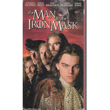 The Man In The Iron Mask Dicaprio Vhs Importado Solo Ingles