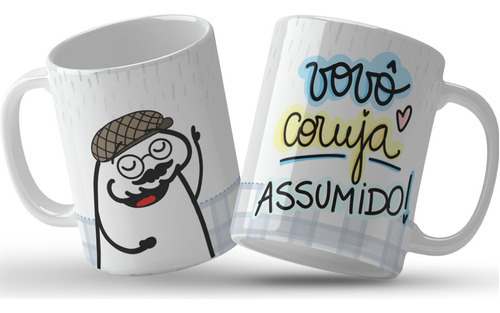 Caneca Presente Dia Dos Avós, Vovô Coruja Assumido