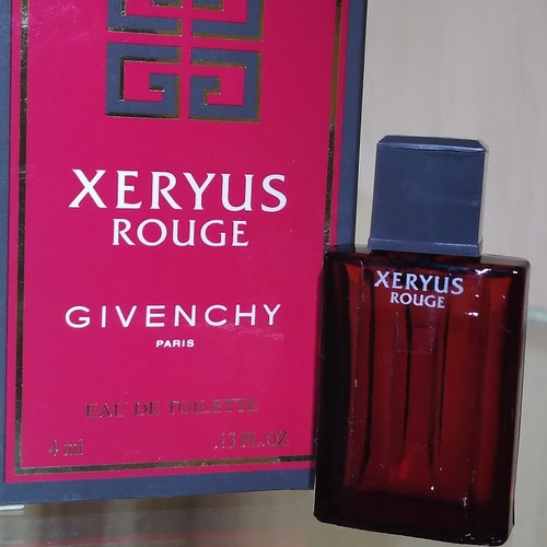 Perfume Miniatura Colección Givenchy Xeryus Rouge 4ml Vintag