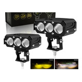 Faros Led Lupa 7d Nieblas Silverado 1999 A 2002 Adaptacion