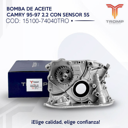 Bomba De Aceite Camry 2.2 Celica Camry 2.0 92 96 Con Sensor. Foto 4