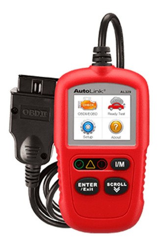 Escáner Automotriz Profesional Obd 2 Autel Autolink Al329