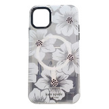 Estuche Para iPhone 12 Con Magsafe Diseño En Flores 