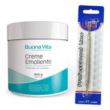 Kit Creme Emoliente 500g Buona Vita Trieta 10% Com Extrator