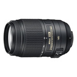 Nikon Af-s Dx Nikkor 55-300 Mm F / 4.5-5.6g Ed Lente Zoom De