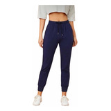 Pantalón Buzo Mujer Pitillo Deportivo Casual Jogger Básico