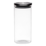 Pote Hermético Vidro Borossilicato Inox 1,3l Mimo Style