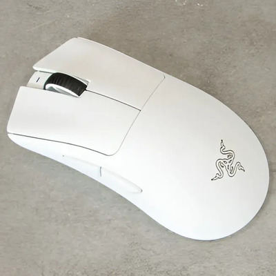 Razer Deathadder V3 Pro Blanco Mouse Gamer Inalámbrico 30k | Meses sin interés