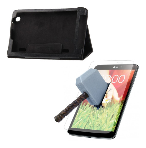Capa Case + Película Para Tablet G Pad 8.3 2014 V500 V510