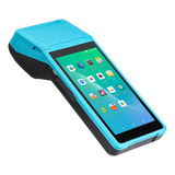 Terminal Pda Pos Wifi 3g Bluetooth Android Impressora Cinndi Cor Azul Bivolt