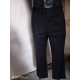 Pantalón Tommmy Hilfiger 32x32 Negro Rayado 