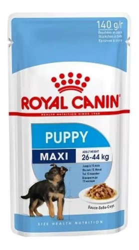 Royal Canin Dog Pouch Maxi Puppy 10 X 140 Gr Mascota Food