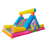 Brincolin Inflable Escaladora Resbaladilla 3x6 Uso Rudo Msi