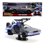 Delorean 2 Back To The Future Time Machine Luz 1:24 Jada Fly