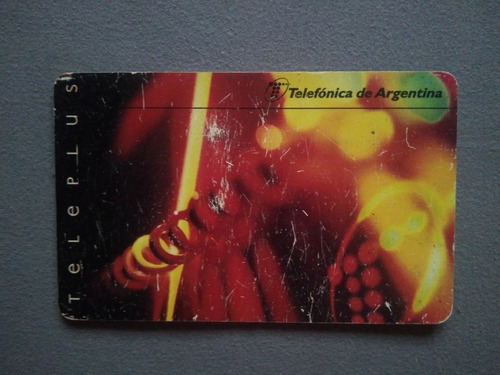 Tarjeta Telefónica De Argentina Teleplus